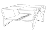 Digital license of ONE (1) Paper Plane - Coffee Table