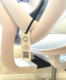 Inventory tag for whatt.io 28x89 mm QR/NFC DPP Data Carrier