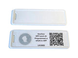 Inventory tag for whatt.io 28x89 mm QR/NFC DPP Data Carrier