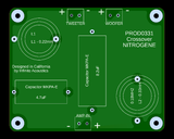Crossover Circuit board Infinite 2 way MAKE Pyramide only board